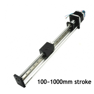 Professional service 40mm width linear motion actuators with nema 23 stepper motor